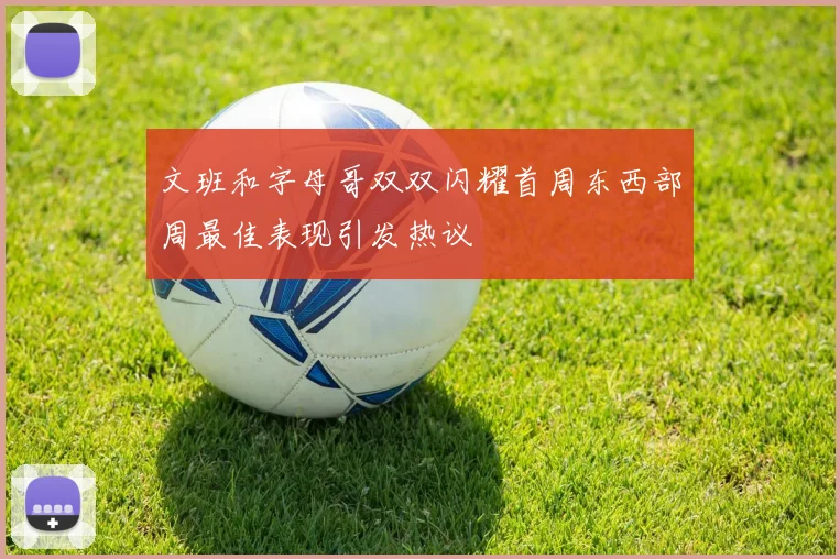 文班和字母哥双双闪耀首周东西部周最佳表现引发热议